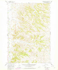 Birdseye Spring Montana Historical topographic map, 1:24000 scale, 7.5 X 7.5 Minute, Year 1958