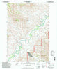 Birney Day School Montana Historical topographic map, 1:24000 scale, 7.5 X 7.5 Minute, Year 1995