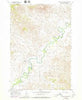 Birney Day School Montana Historical topographic map, 1:24000 scale, 7.5 X 7.5 Minute, Year 1966