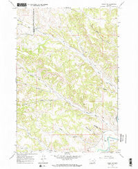 Birney SW Montana Historical topographic map, 1:24000 scale, 7.5 X 7.5 Minute, Year 1967
