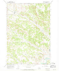 Birney SW Montana Historical topographic map, 1:24000 scale, 7.5 X 7.5 Minute, Year 1967