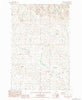 Biscuit Butte Montana Historical topographic map, 1:24000 scale, 7.5 X 7.5 Minute, Year 1983