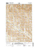 Biscuit Butte Montana Current topographic map, 1:24000 scale, 7.5 X 7.5 Minute, Year 2014