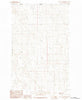 Black Calf Reservoir Montana Historical topographic map, 1:24000 scale, 7.5 X 7.5 Minute, Year 1984