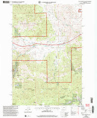 Black Mountain Montana Historical topographic map, 1:24000 scale, 7.5 X 7.5 Minute, Year 2001