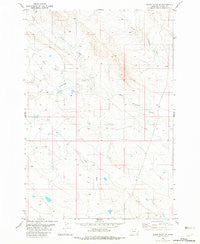 Black Point NE Montana Historical topographic map, 1:24000 scale, 7.5 X 7.5 Minute, Year 1982