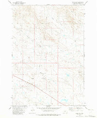 Black Point Montana Historical topographic map, 1:24000 scale, 7.5 X 7.5 Minute, Year 1982