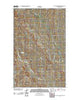 Black Calf Reservoir Montana Historical topographic map, 1:24000 scale, 7.5 X 7.5 Minute, Year 2011