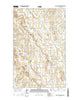 Black Calf Reservoir Montana Current topographic map, 1:24000 scale, 7.5 X 7.5 Minute, Year 2014