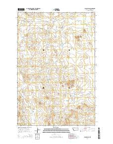 Black Hills Montana Current topographic map, 1:24000 scale, 7.5 X 7.5 Minute, Year 2014