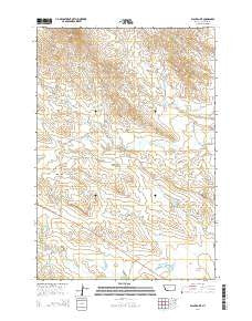 Black Point Montana Current topographic map, 1:24000 scale, 7.5 X 7.5 Minute, Year 2014