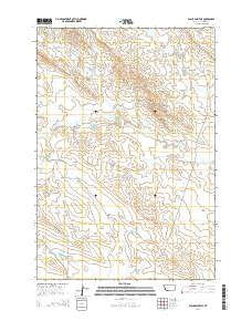 Black Point NE Montana Current topographic map, 1:24000 scale, 7.5 X 7.5 Minute, Year 2014