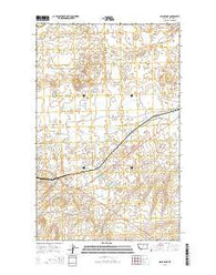 Blackfoot Montana Current topographic map, 1:24000 scale, 7.5 X 7.5 Minute, Year 2014