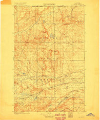 Blackfoot Montana Historical topographic map, 1:125000 scale, 30 X 30 Minute, Year 1911