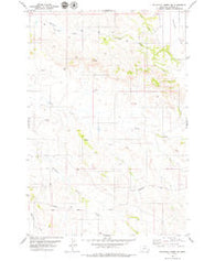 Blacktail Creek SE Montana Historical topographic map, 1:24000 scale, 7.5 X 7.5 Minute, Year 1979