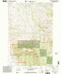 Blacktail Mountain Montana Historical topographic map, 1:24000 scale, 7.5 X 7.5 Minute, Year 2000