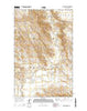 Blanchard Ranch Montana Current topographic map, 1:24000 scale, 7.5 X 7.5 Minute, Year 2014