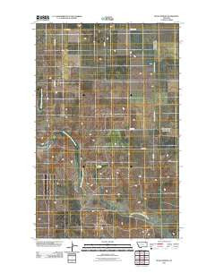 Blink Springs Montana Historical topographic map, 1:24000 scale, 7.5 X 7.5 Minute, Year 2011