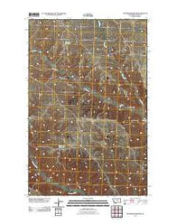 Blizzard Reservoir Montana Historical topographic map, 1:24000 scale, 7.5 X 7.5 Minute, Year 2011