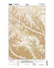 Blizzard Reservoir Montana Current topographic map, 1:24000 scale, 7.5 X 7.5 Minute, Year 2014