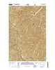 Bloom Peak Montana Current topographic map, 1:24000 scale, 7.5 X 7.5 Minute, Year 2014