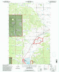 Blue Grass Ridge Montana Historical topographic map, 1:24000 scale, 7.5 X 7.5 Minute, Year 1994