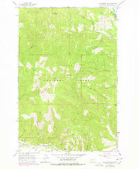 Blue Mountain Montana Historical topographic map, 1:24000 scale, 7.5 X 7.5 Minute, Year 1964