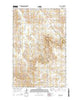 Blue Hill Montana Current topographic map, 1:24000 scale, 7.5 X 7.5 Minute, Year 2014
