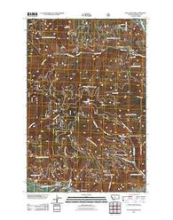Blue Mountain Montana Historical topographic map, 1:24000 scale, 7.5 X 7.5 Minute, Year 2011