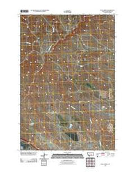 Blue Spring Montana Historical topographic map, 1:24000 scale, 7.5 X 7.5 Minute, Year 2011