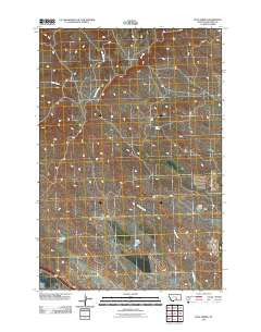 Blue Spring Montana Historical topographic map, 1:24000 scale, 7.5 X 7.5 Minute, Year 2011