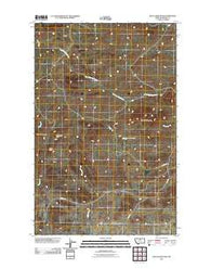 Blue Stone Peak Montana Historical topographic map, 1:24000 scale, 7.5 X 7.5 Minute, Year 2011