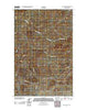 Blue Stone Peak Montana Historical topographic map, 1:24000 scale, 7.5 X 7.5 Minute, Year 2011
