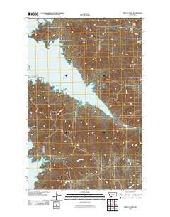 Bobcat Creek Montana Historical topographic map, 1:24000 scale, 7.5 X 7.5 Minute, Year 2011