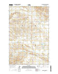 Bohemian Corners Montana Current topographic map, 1:24000 scale, 7.5 X 7.5 Minute, Year 2014
