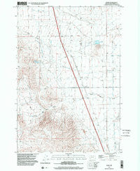 Bond Montana Historical topographic map, 1:24000 scale, 7.5 X 7.5 Minute, Year 1997