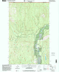 Bonnet Top Montana Historical topographic map, 1:24000 scale, 7.5 X 7.5 Minute, Year 1997