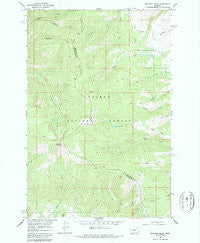 Boulder Baldy Montana Historical topographic map, 1:24000 scale, 7.5 X 7.5 Minute, Year 1966