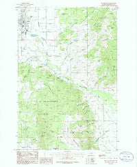 Boulder East Montana Historical topographic map, 1:24000 scale, 7.5 X 7.5 Minute, Year 1985