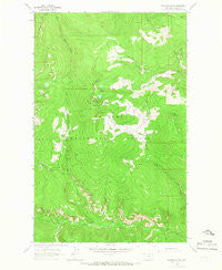 Boulder Lakes Montana Historical topographic map, 1:24000 scale, 7.5 X 7.5 Minute, Year 1963