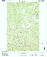 Boulder Lakes Montana Historical topographic map, 1:24000 scale, 7.5 X 7.5 Minute, Year 1997