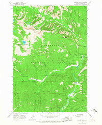 Boulder Peak Montana Historical topographic map, 1:24000 scale, 7.5 X 7.5 Minute, Year 1964