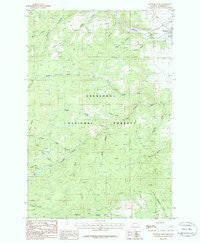 Boulder West Montana Historical topographic map, 1:24000 scale, 7.5 X 7.5 Minute, Year 1985