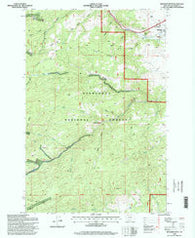 Boulder West Montana Historical topographic map, 1:24000 scale, 7.5 X 7.5 Minute, Year 1996