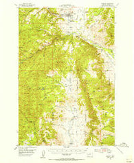 Boulder Montana Historical topographic map, 1:62500 scale, 15 X 15 Minute, Year 1954