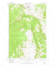 Boulder Montana Historical topographic map, 1:62500 scale, 15 X 15 Minute, Year 1954