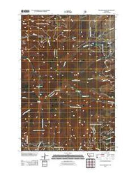 Boulder Baldy Montana Historical topographic map, 1:24000 scale, 7.5 X 7.5 Minute, Year 2011
