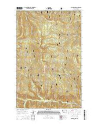 Boulder Lakes Montana Current topographic map, 1:24000 scale, 7.5 X 7.5 Minute, Year 2014