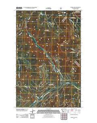 Bowen Lake Montana Historical topographic map, 1:24000 scale, 7.5 X 7.5 Minute, Year 2011
