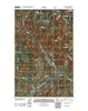 Bowen Lake Montana Historical topographic map, 1:24000 scale, 7.5 X 7.5 Minute, Year 2011